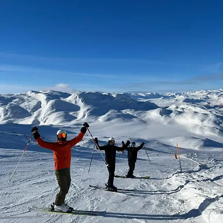 Modern Mountain In Tisleidalen, Golsfjellet Feriehus Gol
