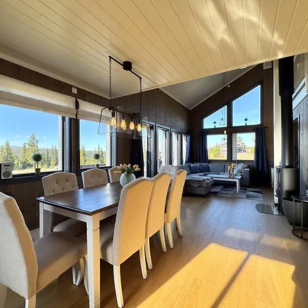 Modern Mountain In Tisleidalen, Golsfjellet Feriehus Gol
